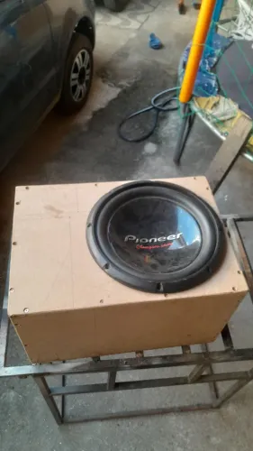 Caixa de grave pioneer alto desempenho 