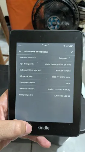 Kindle Paperwhite 10ª geração