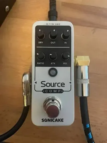 Pedal Guitarra Compressor Sonicake Source Comp