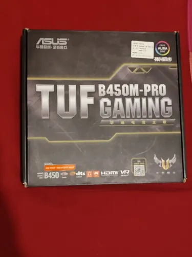 Placa mãe Asus TUF B-450M PRO GAMING + SSD NVme ADATA LEGEND 710 - 256gb 