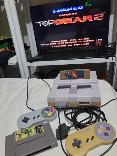 Super Nintendo (funciona quando quer)