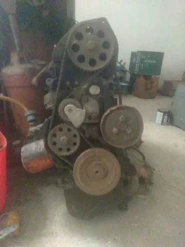 motor a gasolina Fiat carburado