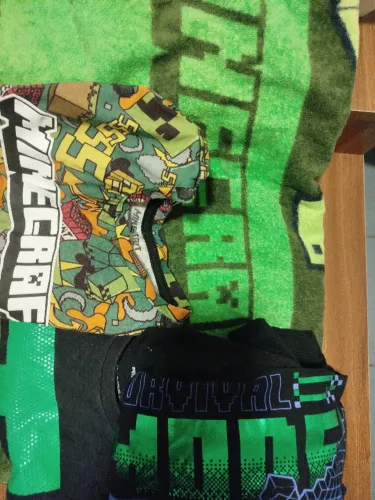 Kit Camisetas Minecraft todas em perfeito estado infantil lindas