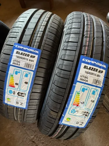 185/60R15 ou 185/65R15 Novos Na PROMOÇÃO 