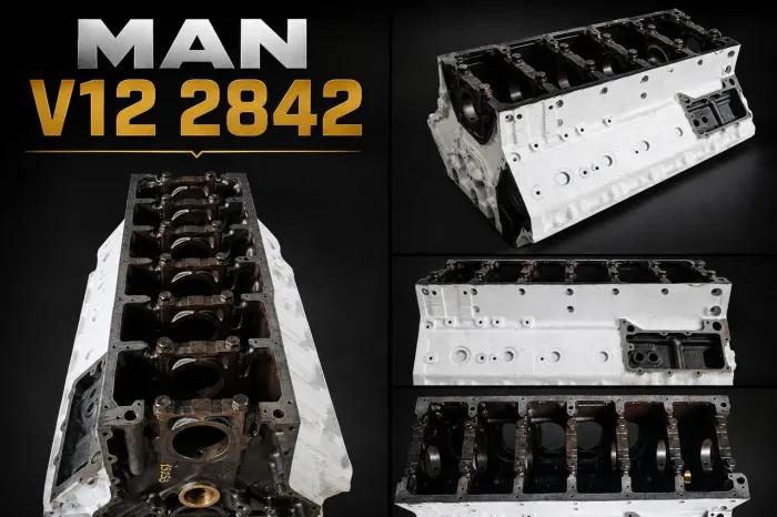 Bloco motor MAN v12 2842
