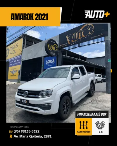 Volkswagen Amarok Comfor. CD 2.0 TDI 4X4 Dies. Aut. 2021