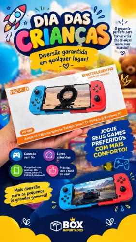 Console HY-069 Com Luzes