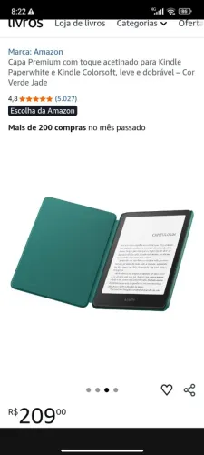VENDO CAPA para kindle 
