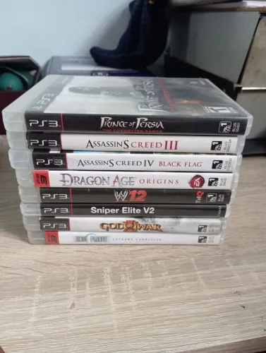 8 jogos de PS3