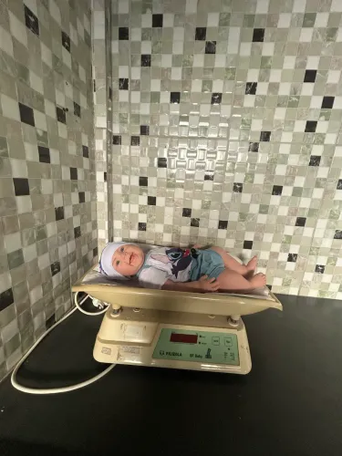 Balança comercial pediátrica