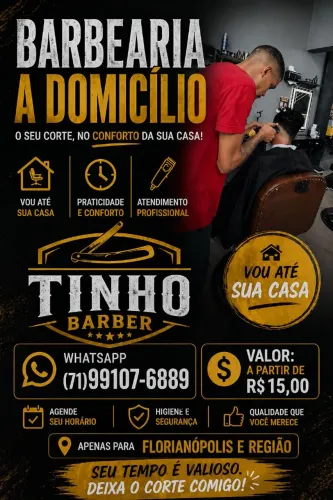 Barbearia a domicílio