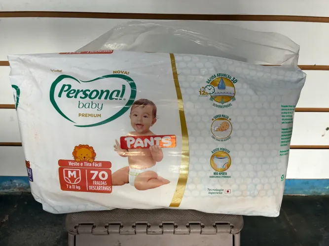 Fralda descartável bebê