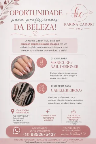 Vagas disponíveis