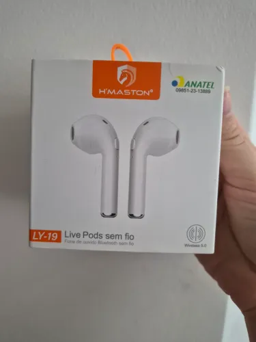 Fone de ouvido sem fio