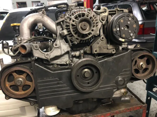 Motor Subaru impreza Ej18 Revisado Com Baixa No Detran