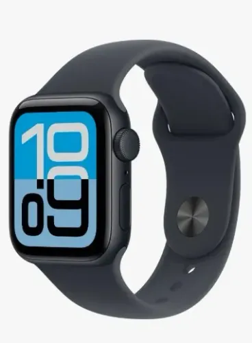 Apple Watch SE 3 44mm Preto Novo 2026 1 ano de Garantia