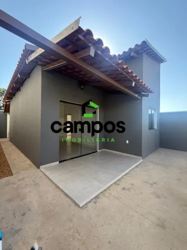 CAMPOS IMOBILIÁRIA VENDE CASA NOVA - SETOR SANTA BÁRBARA!!