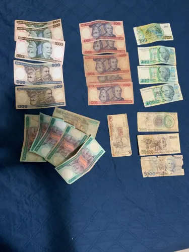 Notas antigas (Cruzeiros)