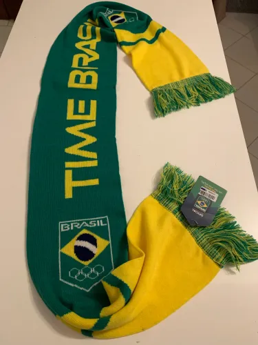 Cachecol Brasil oficial Olimpíadas 