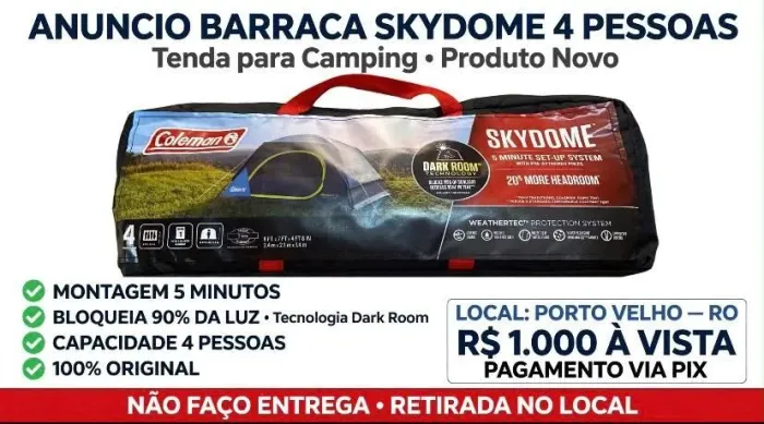 Barraca de camping