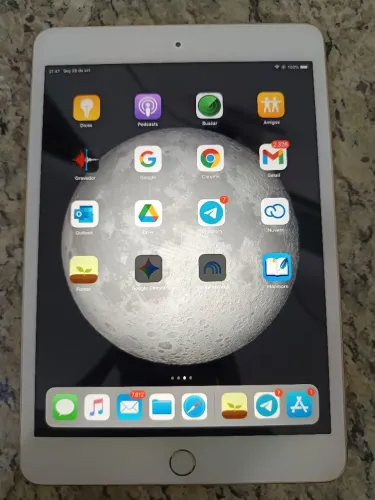 iPad Mini 3 Apple Dourado/Branco