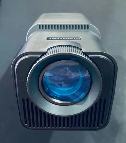 PROJETOR SMART MAGICUBIC HY320 ? CINEMA EM CASA EM GRANDE ESTILO!