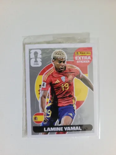 Figurinha Lamine Yamal Prata