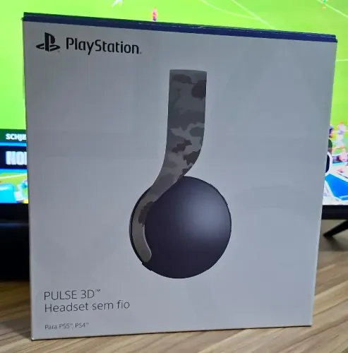 PlayStation Pulse 3D - Headset Sem Fio - Camuflado