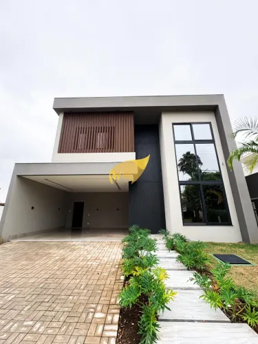 Sobrado de Luxo no Condomínio Florais dos Lagos - 440m² em Cuiabá-MT, Arquitetura Exclusiv