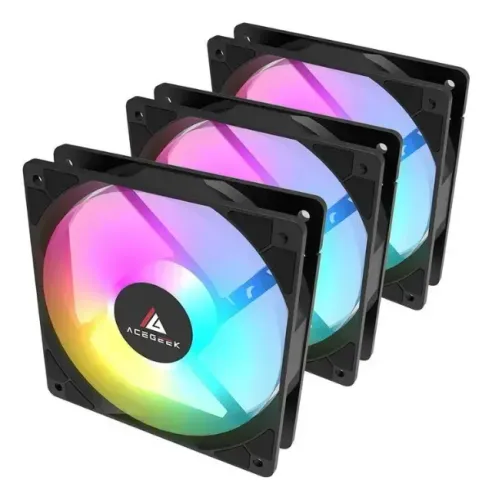 Kit Ventoinhas Acegeek 3x120mm