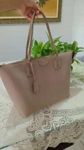 Bolsa Arezzo Semi-nova bege.