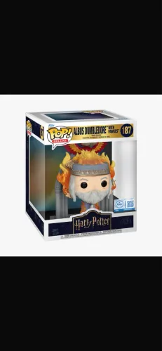 Funko Pop! Albus Dumbledore with Fawkes 187 Deluxe Harry Potter