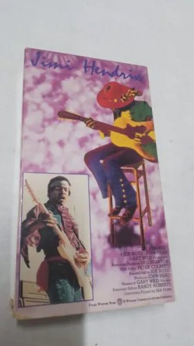 VHS Com Luva Jimi Hendrix - Importado USA ( 24591 )