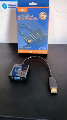 Cabo conversor HDMI para VGA / OFERTA IMPERDÍVEL 