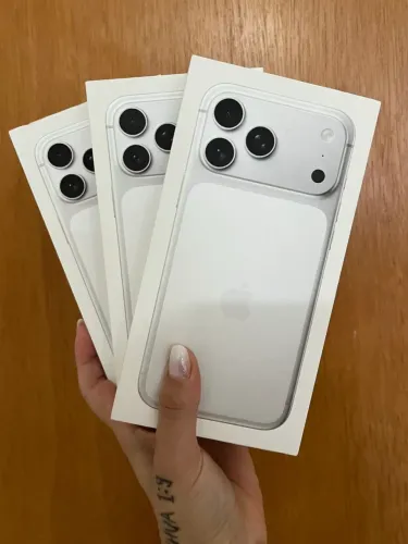 iPhone 17 ProMax 256gb prata lacrado