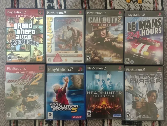 Jogos de PS2 Originais