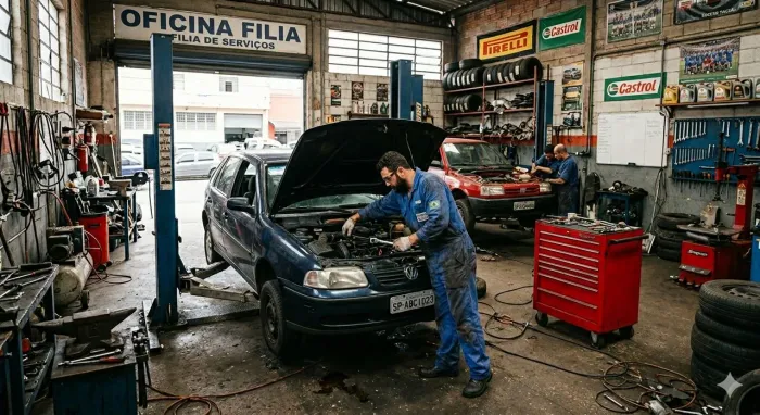 Mecânico de linha leve 