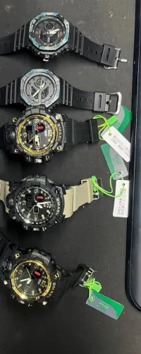 Lote Com 5 Relogios Esportivos Taticos Smael E Style G-Shock Novos