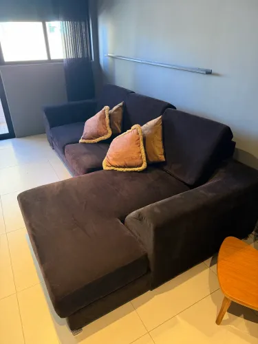 Sofá 3 lugares com chaise