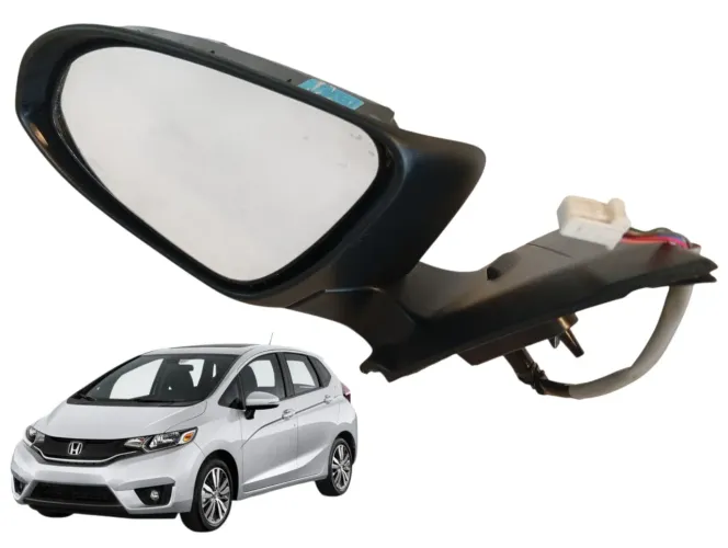 Retrovisor Esquerdo Honda Fit 2015 a 2022 Original