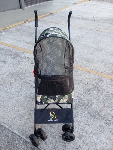 Carrinho de Passeio para Cães e Gatos - Excelente Estado