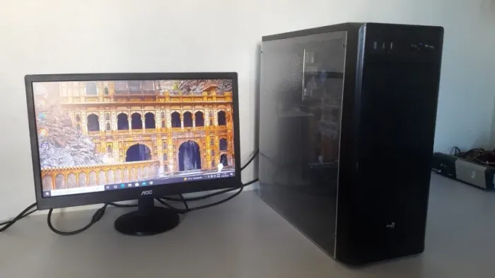 Pc i5-3470 3.2ghz/ 12gb ddr3/ Placa de video AMD 6450 2gb ddr3/ SSD 120gb/ Monitor 19"