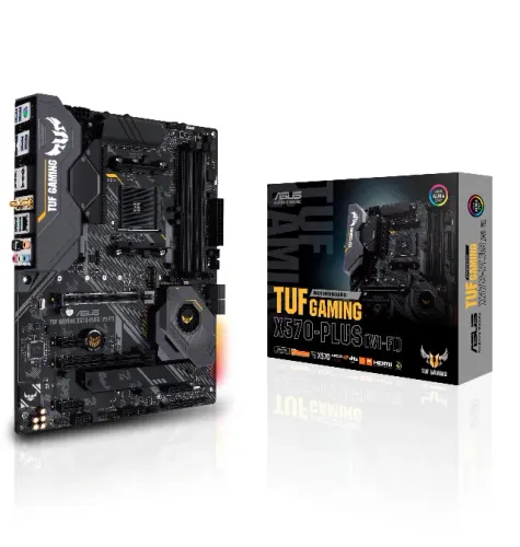 Placa Mãe Asus TUF Gaming X570-Plus Wi-Fi e Bluetooth 5.0 AM4