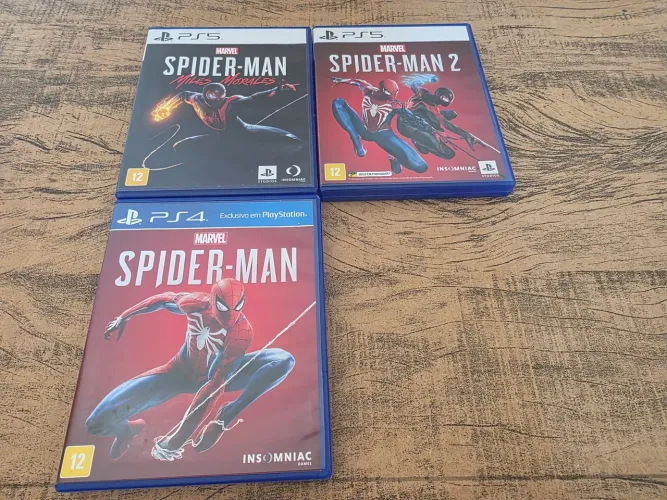 3 jogos do Spider Man para PS5