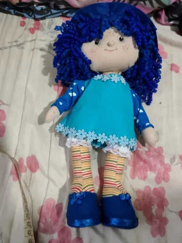 Boneca de pano Bluberry