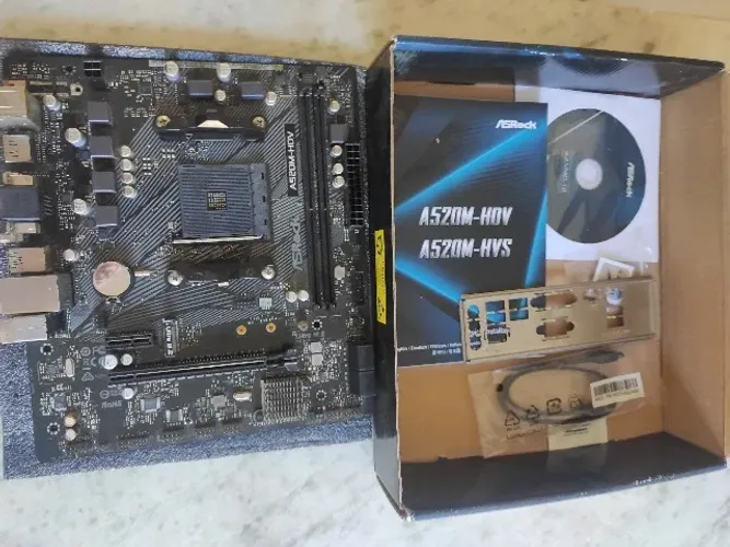 placamae am4 asrock a520m-hdv.