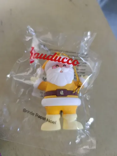 Papai Noel brinde Bauducco colecionável