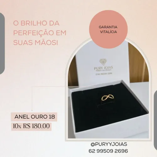 Anéis Lindos em Ouro