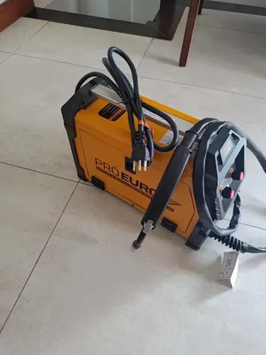 Máquina Solda Inversora Mig 150a Pró Euro -  Laranja/Preto / 150 A / 15 A | 12