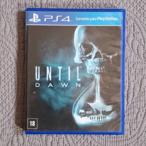 Jogo Until Dawn PS4 Mídia Física Capa Original Dublado
